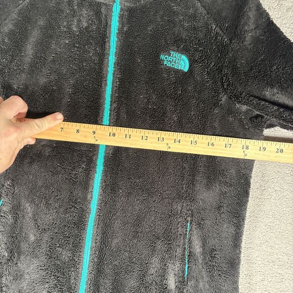 The North Face Osito 2 Full Zip Fleece Jacket Women Size S Black Hiking Outdoors - Picture 6 of 13